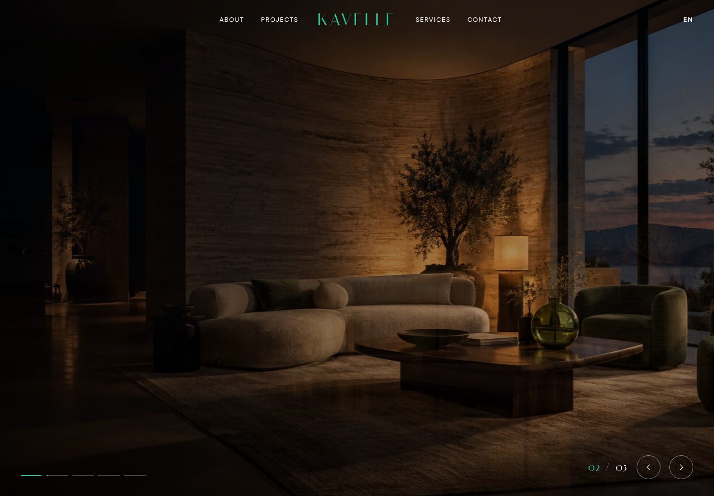 kavelle-template 网站模板截图