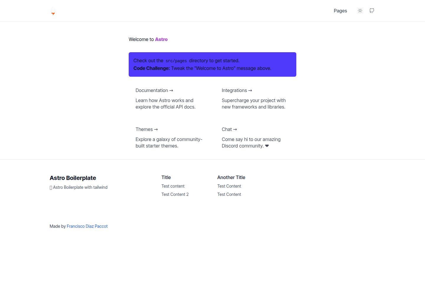astro-tailwind-themed-boilerplate 网站模板截图