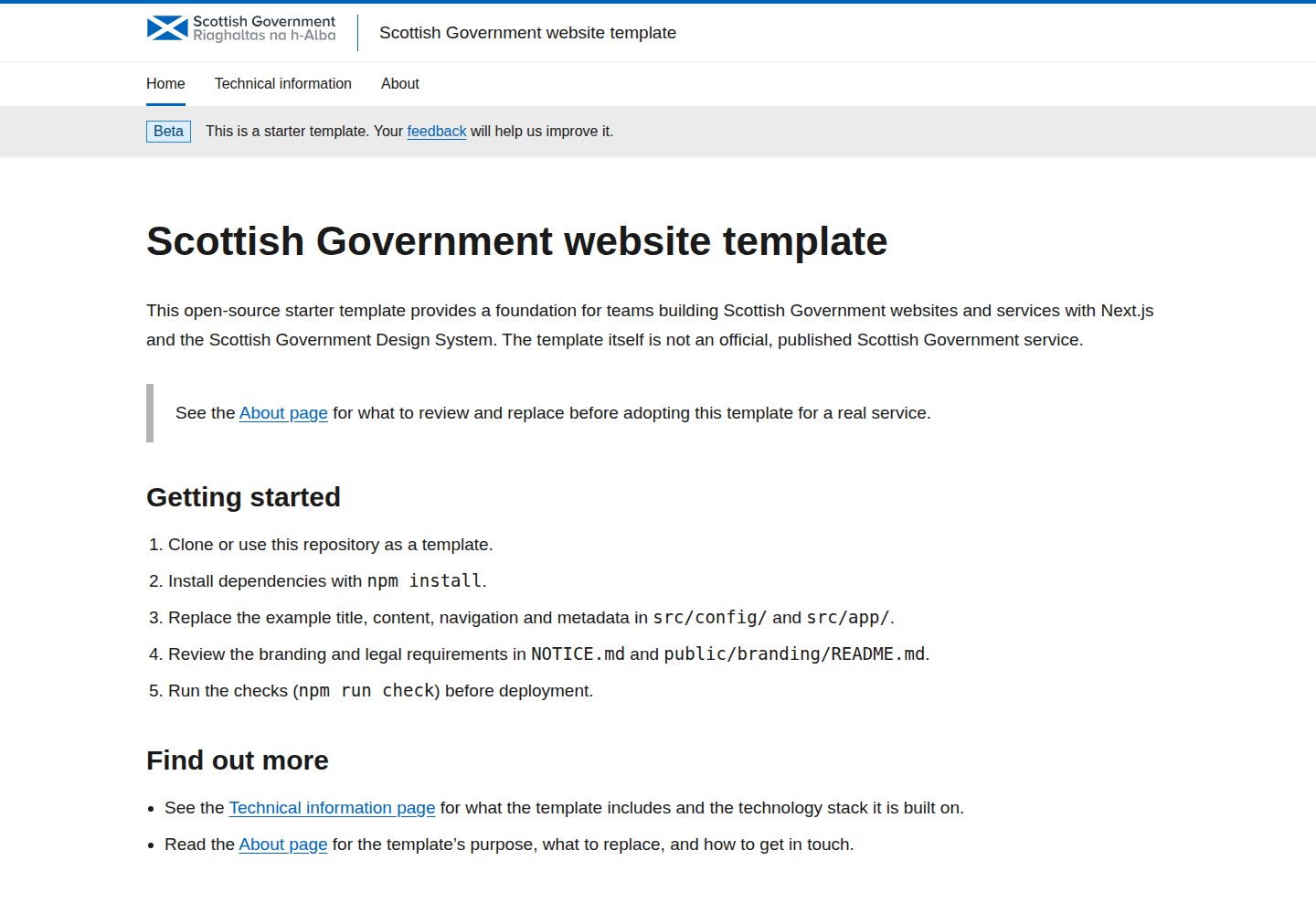 scottish-government-website-template 网站模板截图