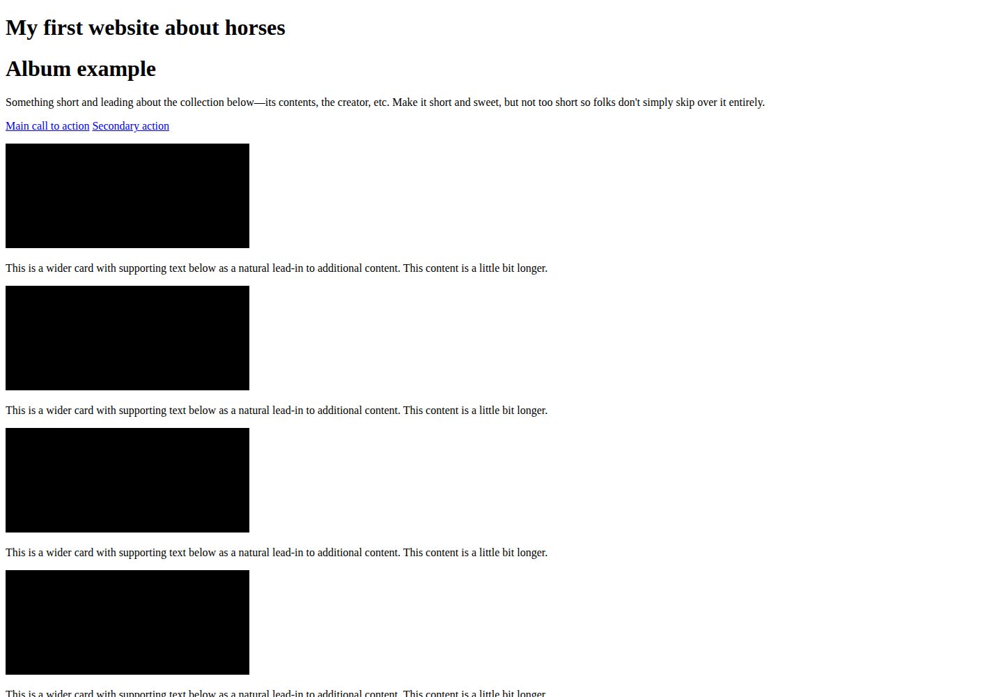 github-pages-template 网站模板截图