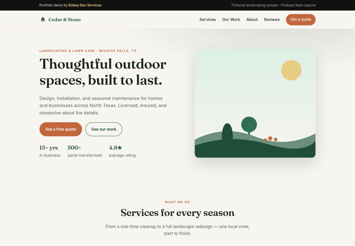 smallbiz-website 网站模板截图