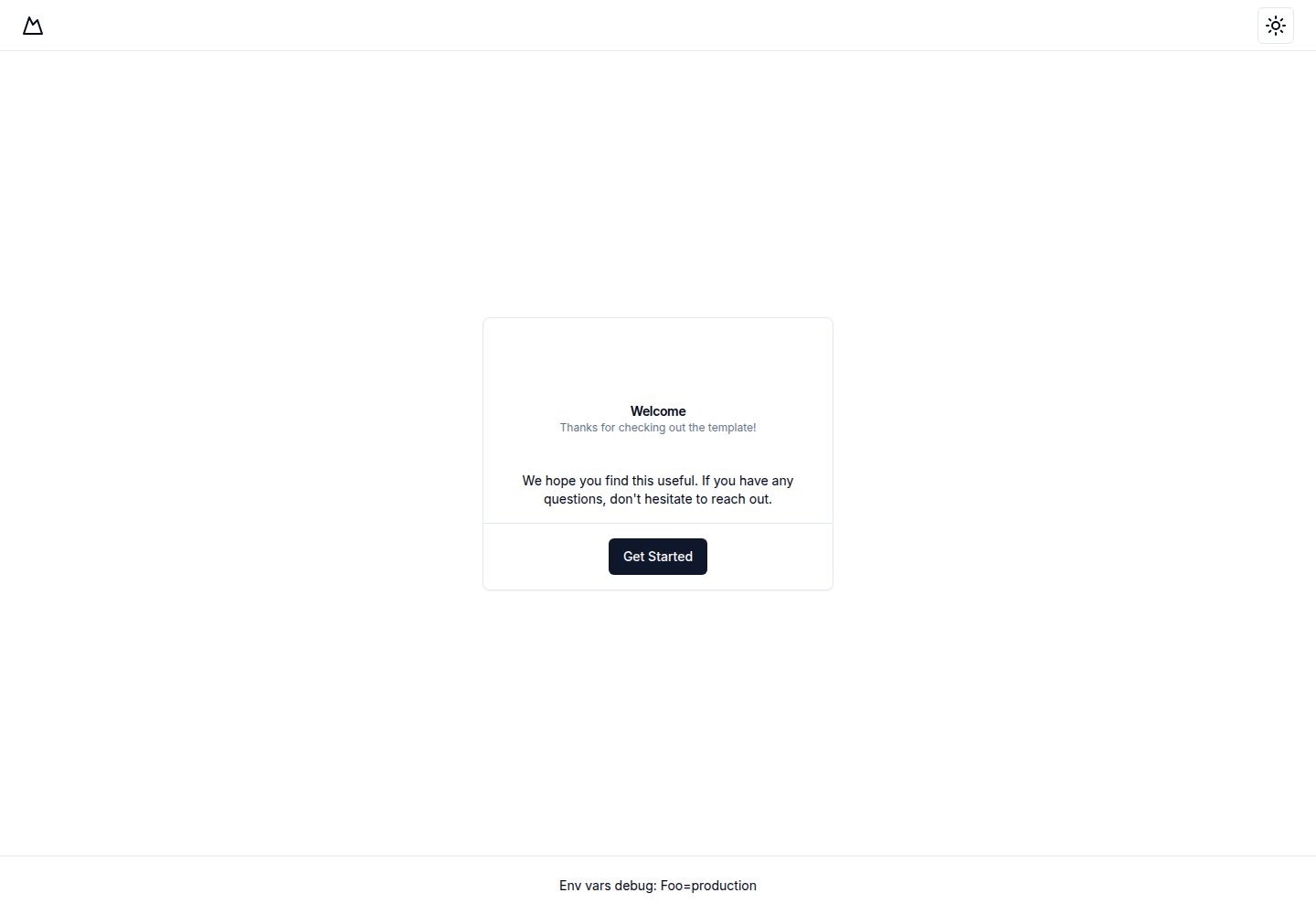 turborepo-shadcn-nextjs 网站模板截图