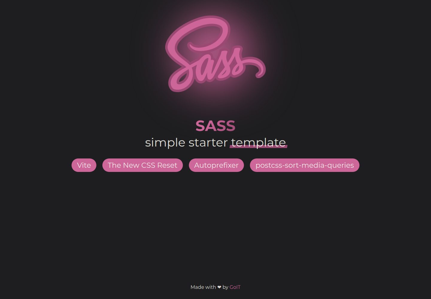 vite-sass-app-template 网站模板截图
