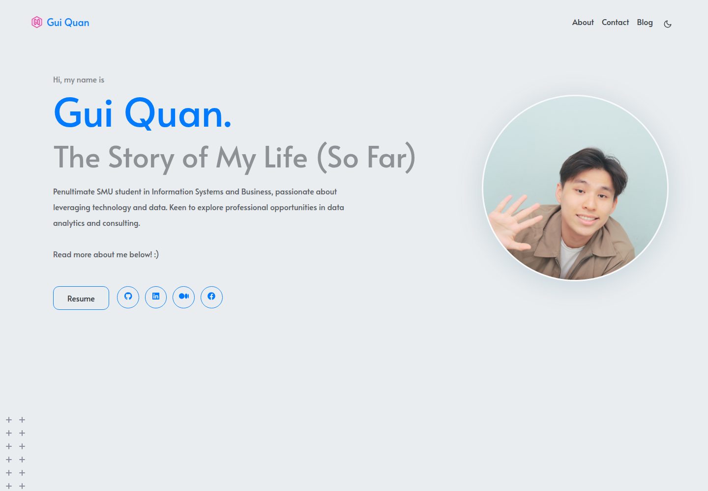 hugo_website 网站模板截图