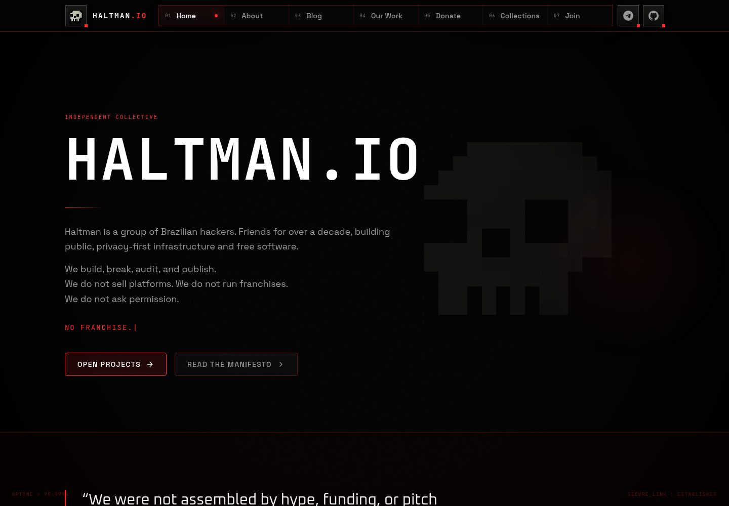 new-haltman-website 网站模板截图