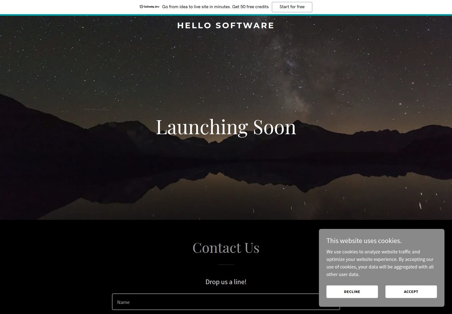 next-landing-page-simple 网站模板截图