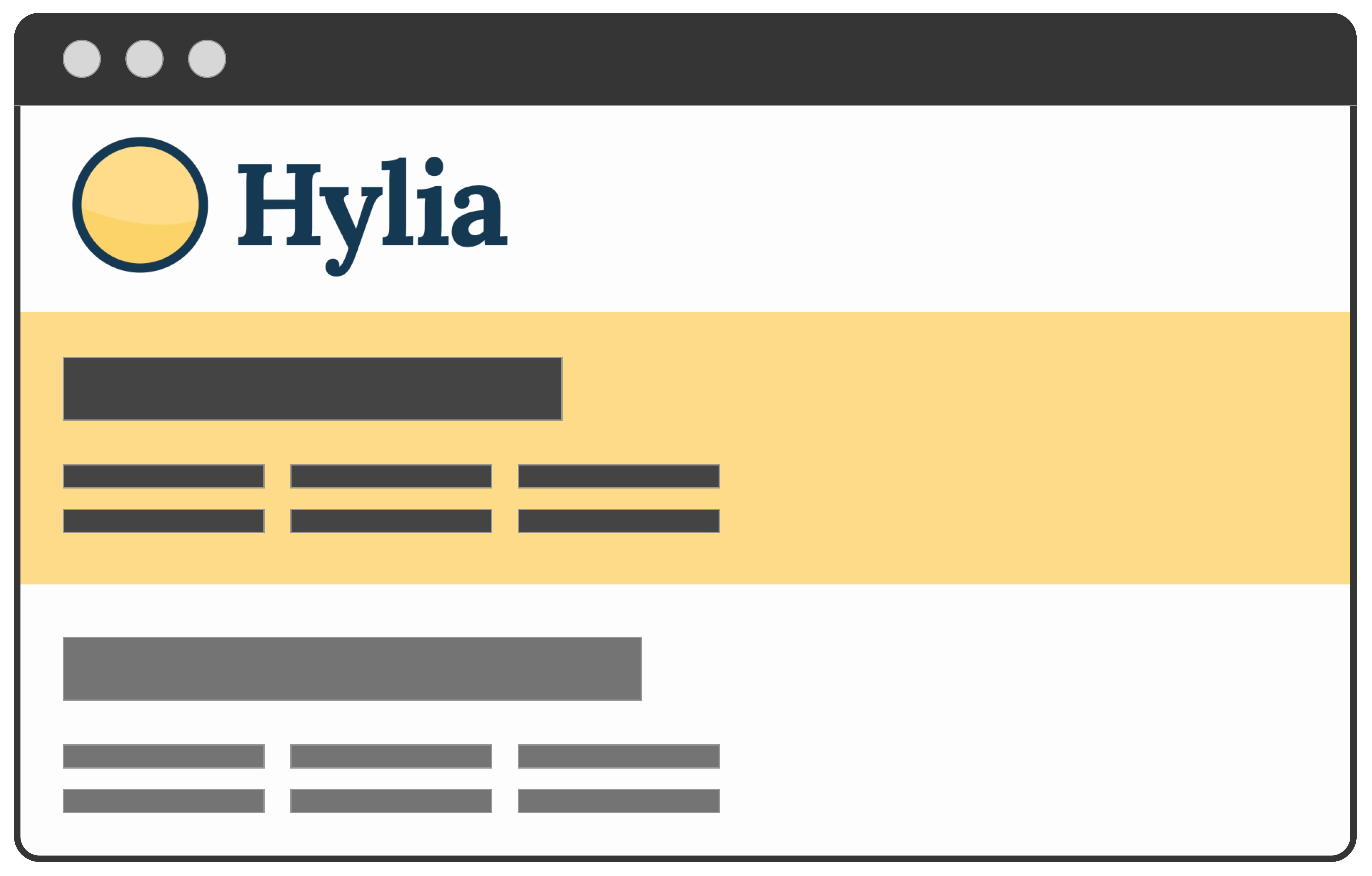 hylia-eleventy-starter 网站模板截图