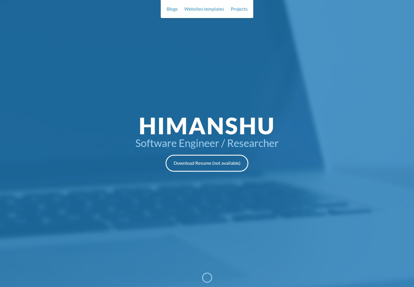 Websites-template · 桌面端首页
