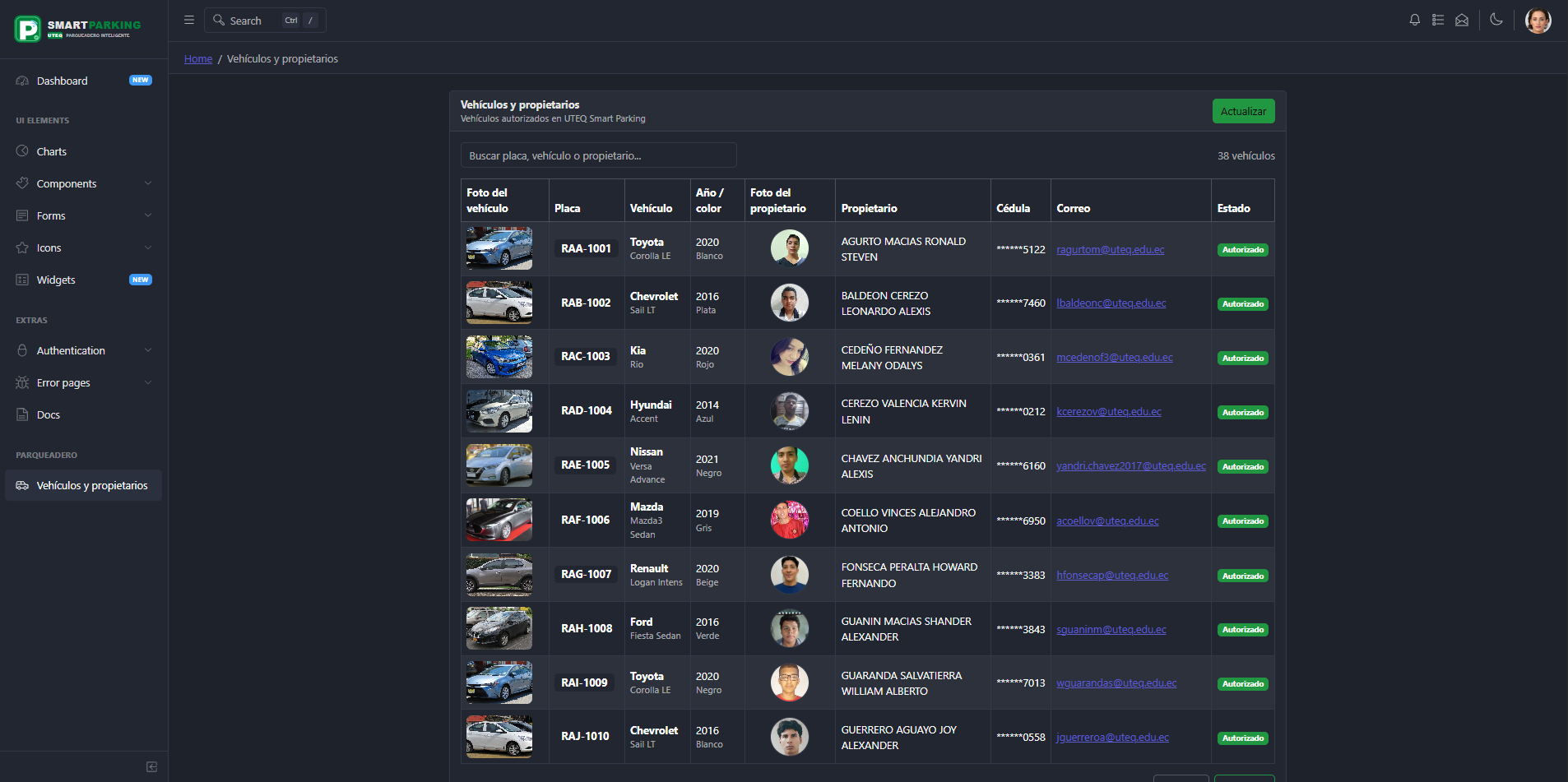 coreui-free-react-admin-template-main 网站模板截图