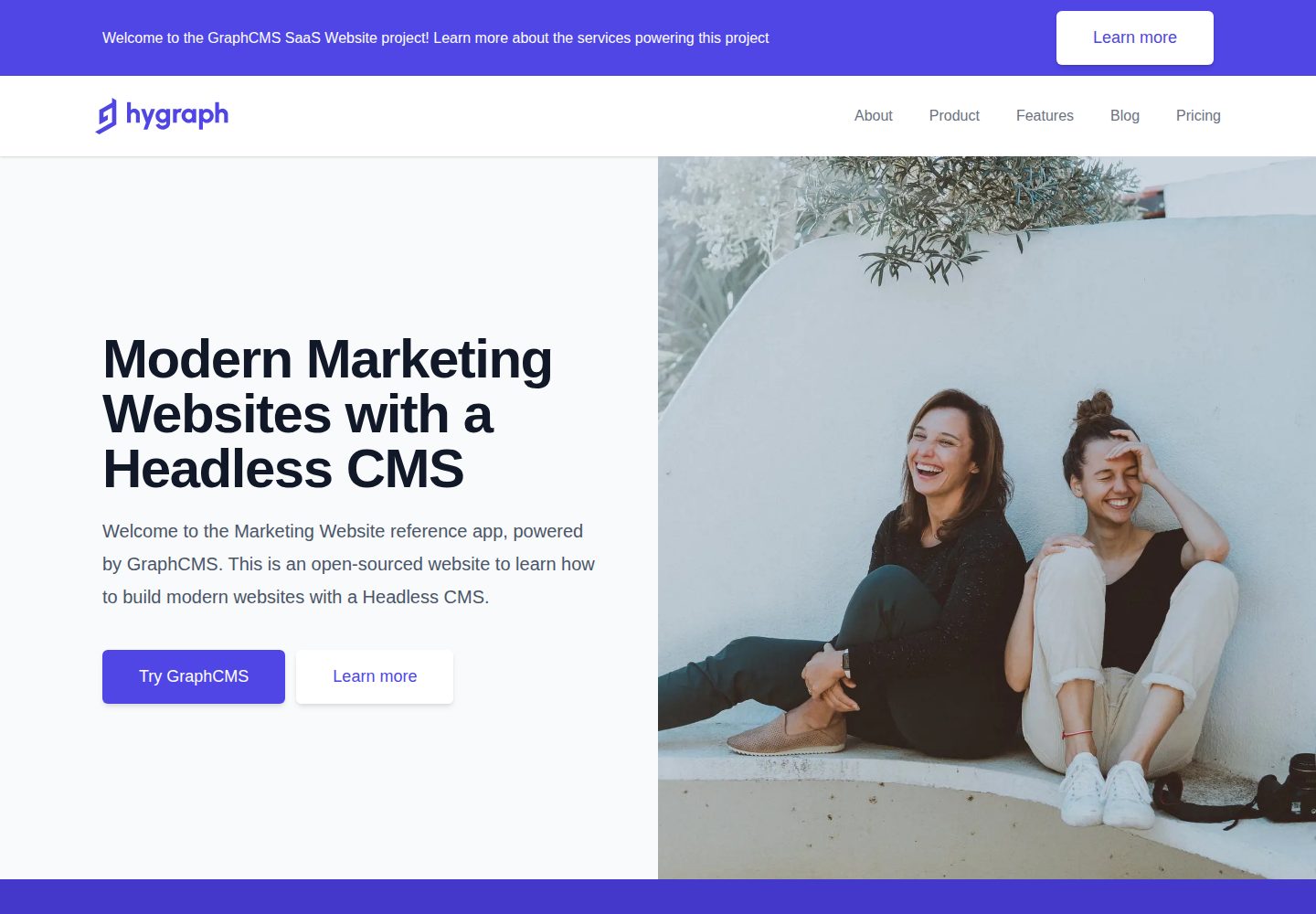 reference-marketing-website 网站模板截图