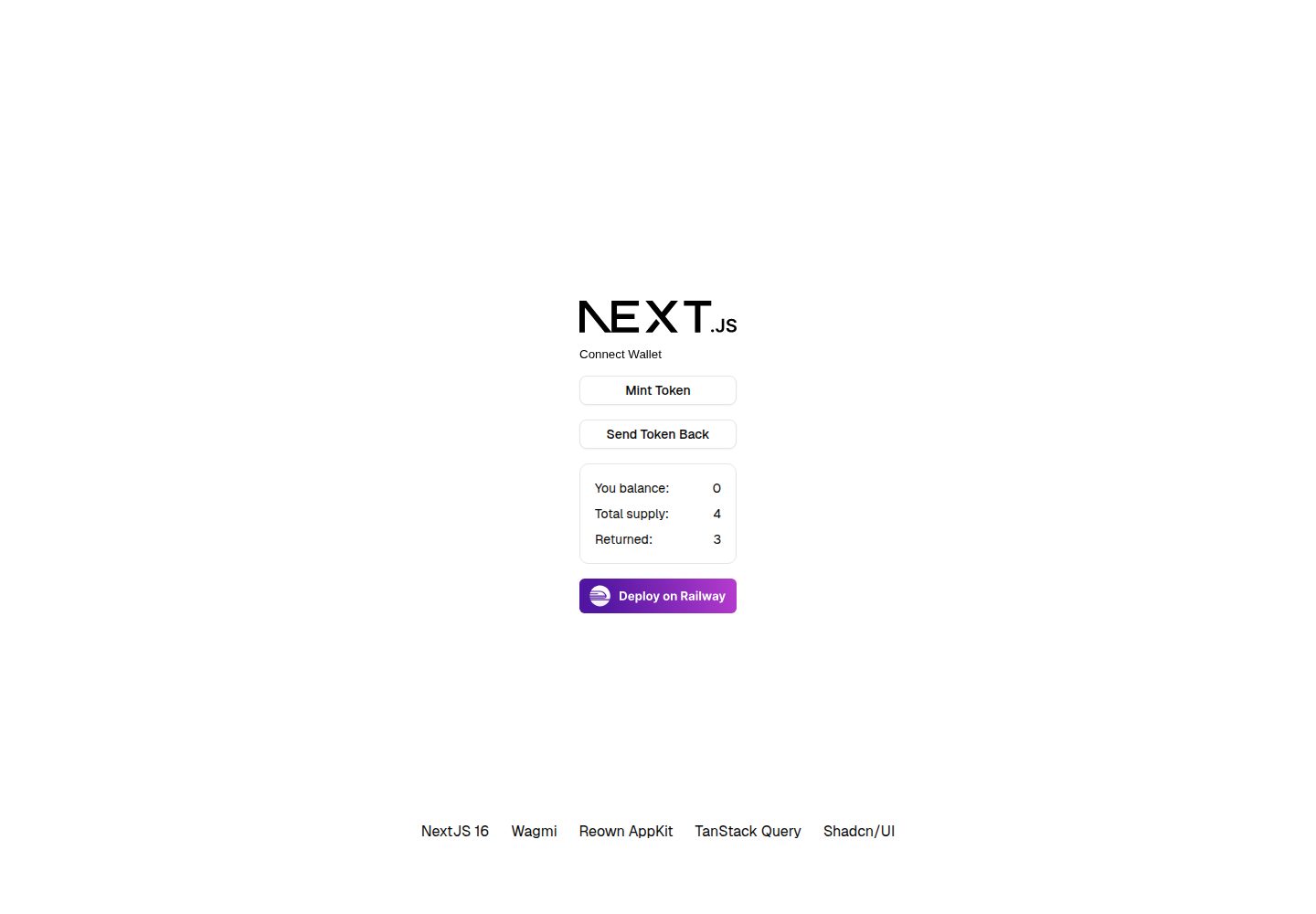 nextjs-web3-starter · 桌面端首页