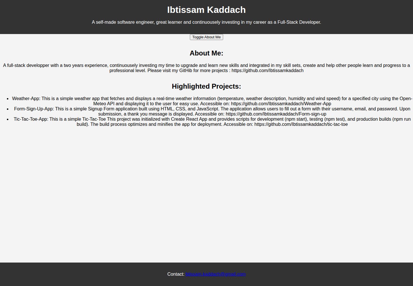 Personal-Profile-website 网站模板截图