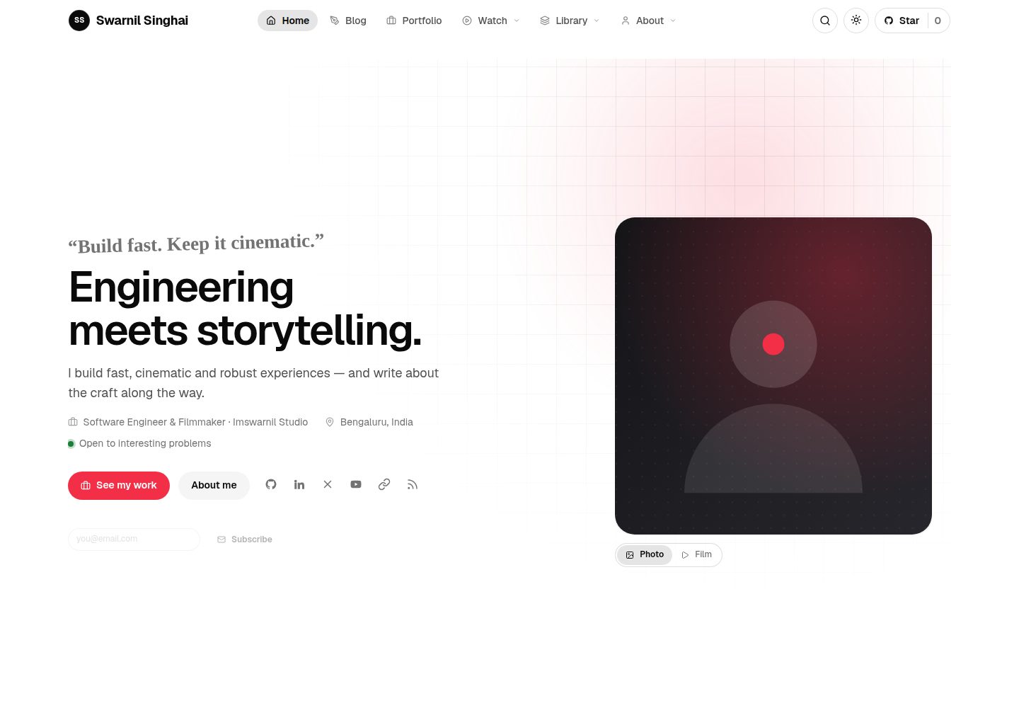 Personal-Website-Jekyll-Theme 网站模板截图
