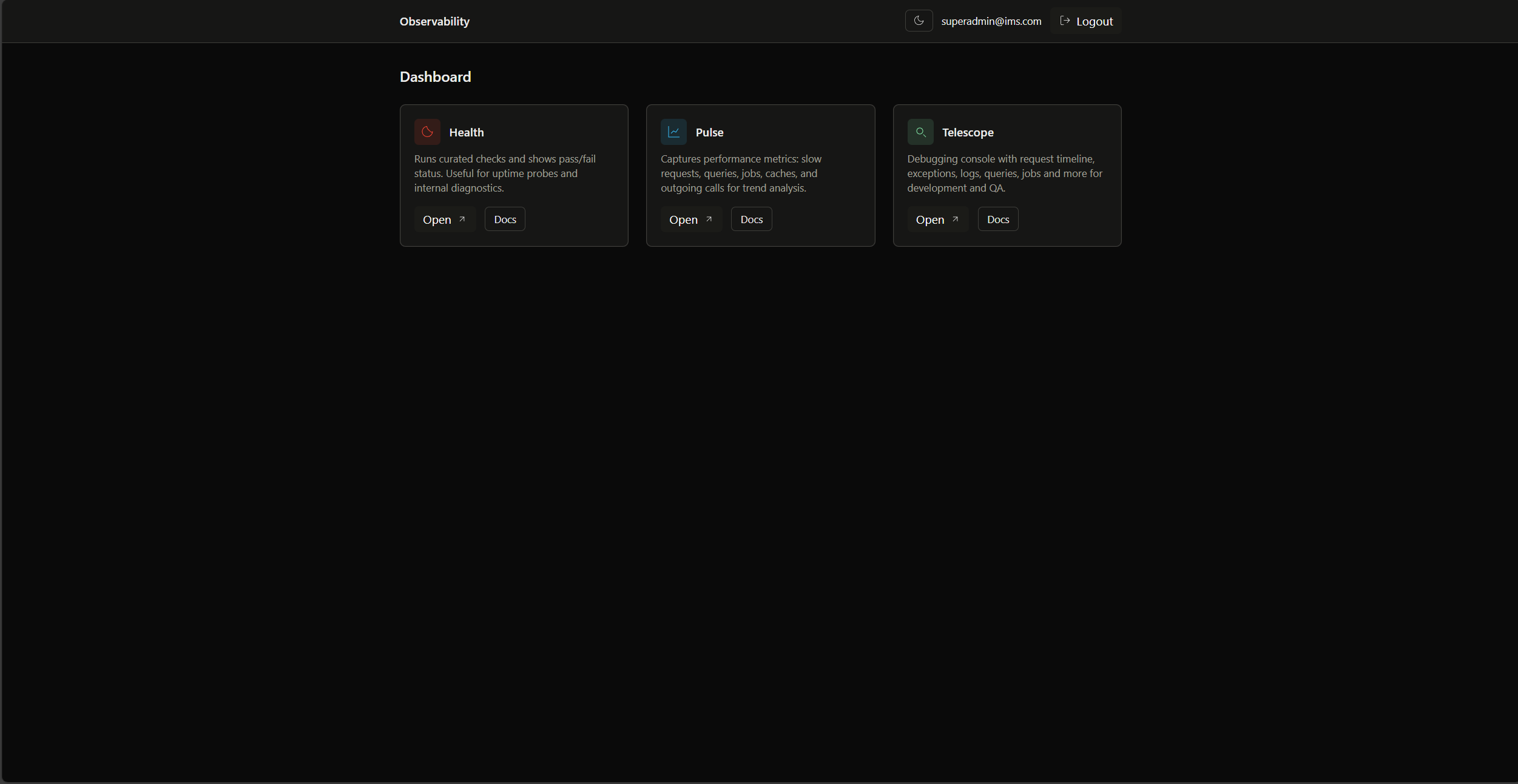ims-laravel-api-starter 网站模板截图