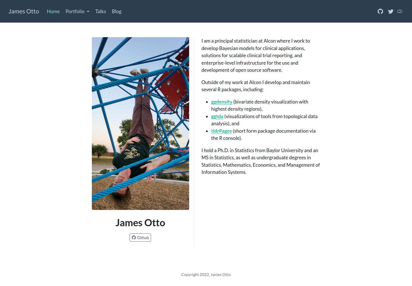 jamesotto852.github.io-prev · 桌面端首页