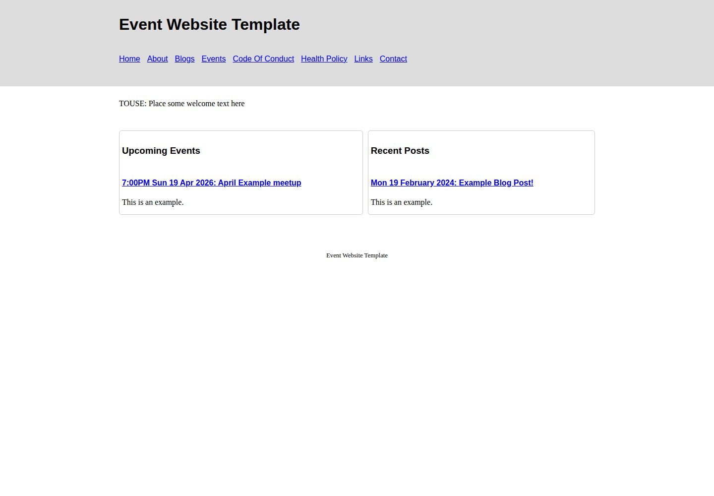 event-website-template 网站模板截图