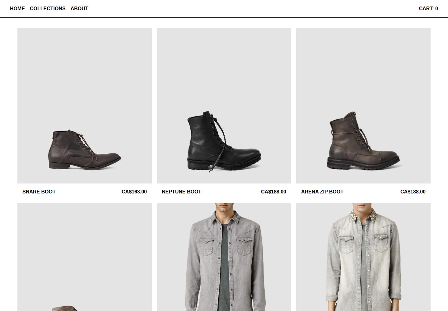 react-query-shopify 网站模板截图