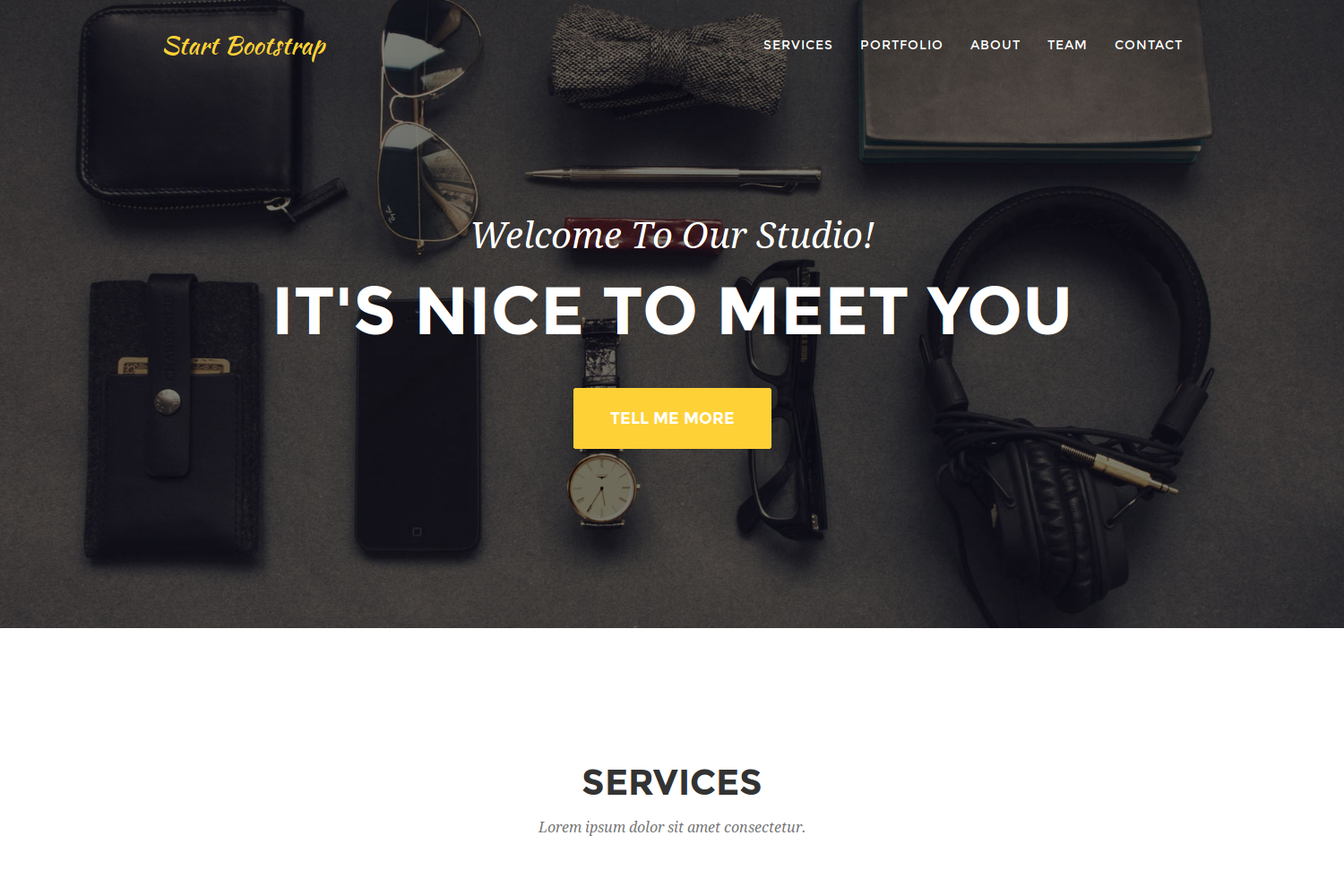 lektor-agency-theme 网站模板截图