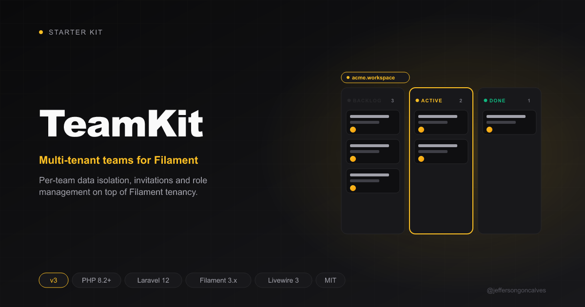 teamkit 网站模板截图