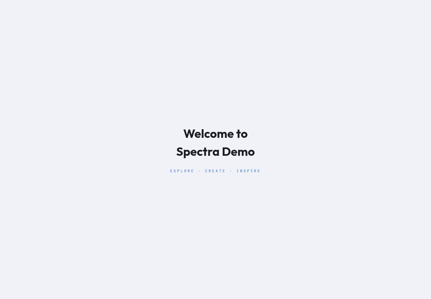 hugo-theme-spectra 网站模板截图