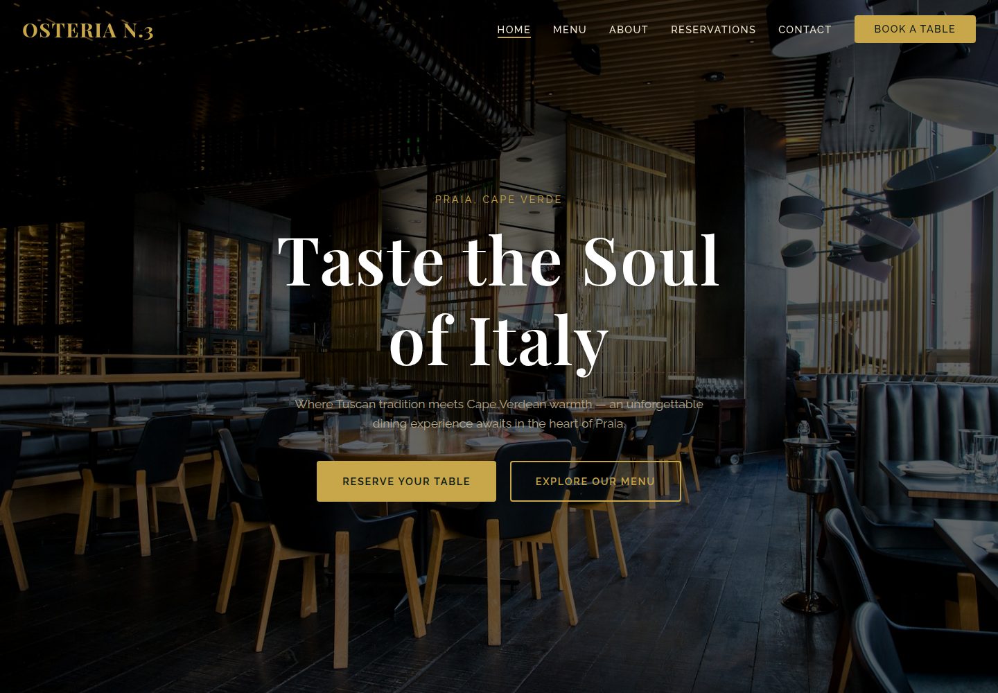 chatGPT-restaurant-sample-website- · Desktop homepage