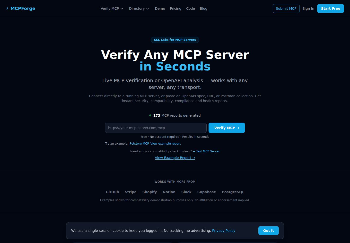 nextjs-mcp-server · Desktop homepage