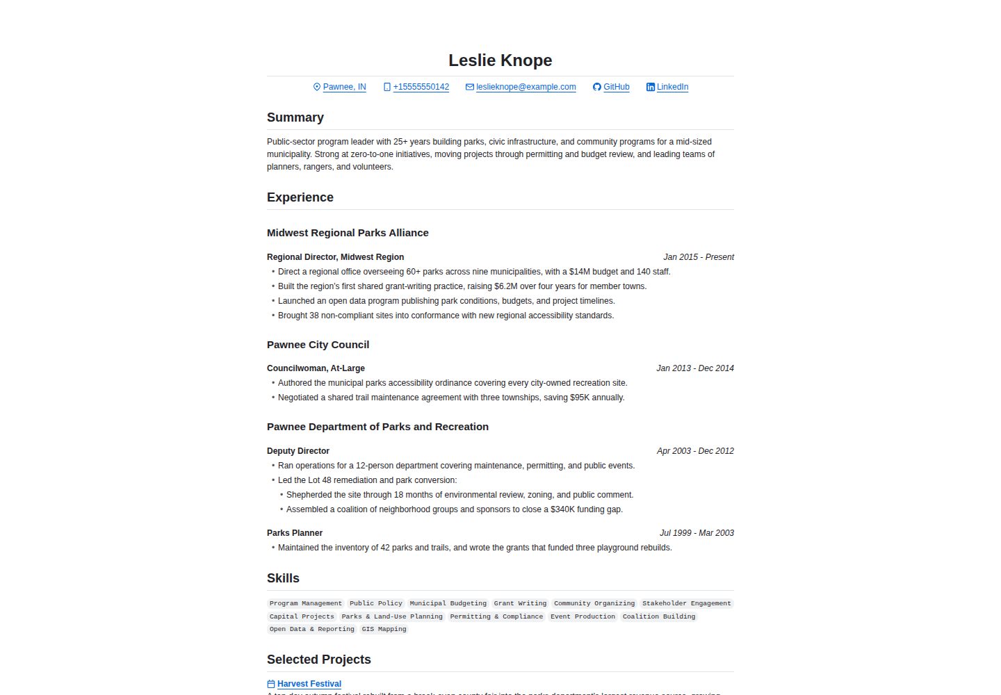 astro-resume-minimal-template 网站模板截图