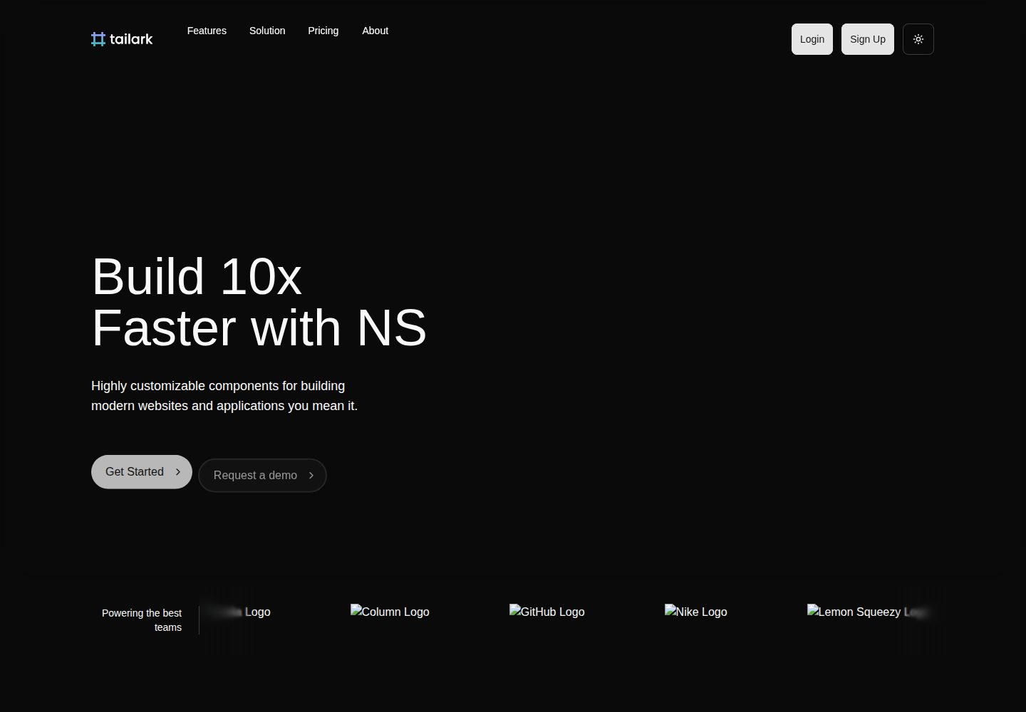 ai-saas-starter-kit 网站模板截图