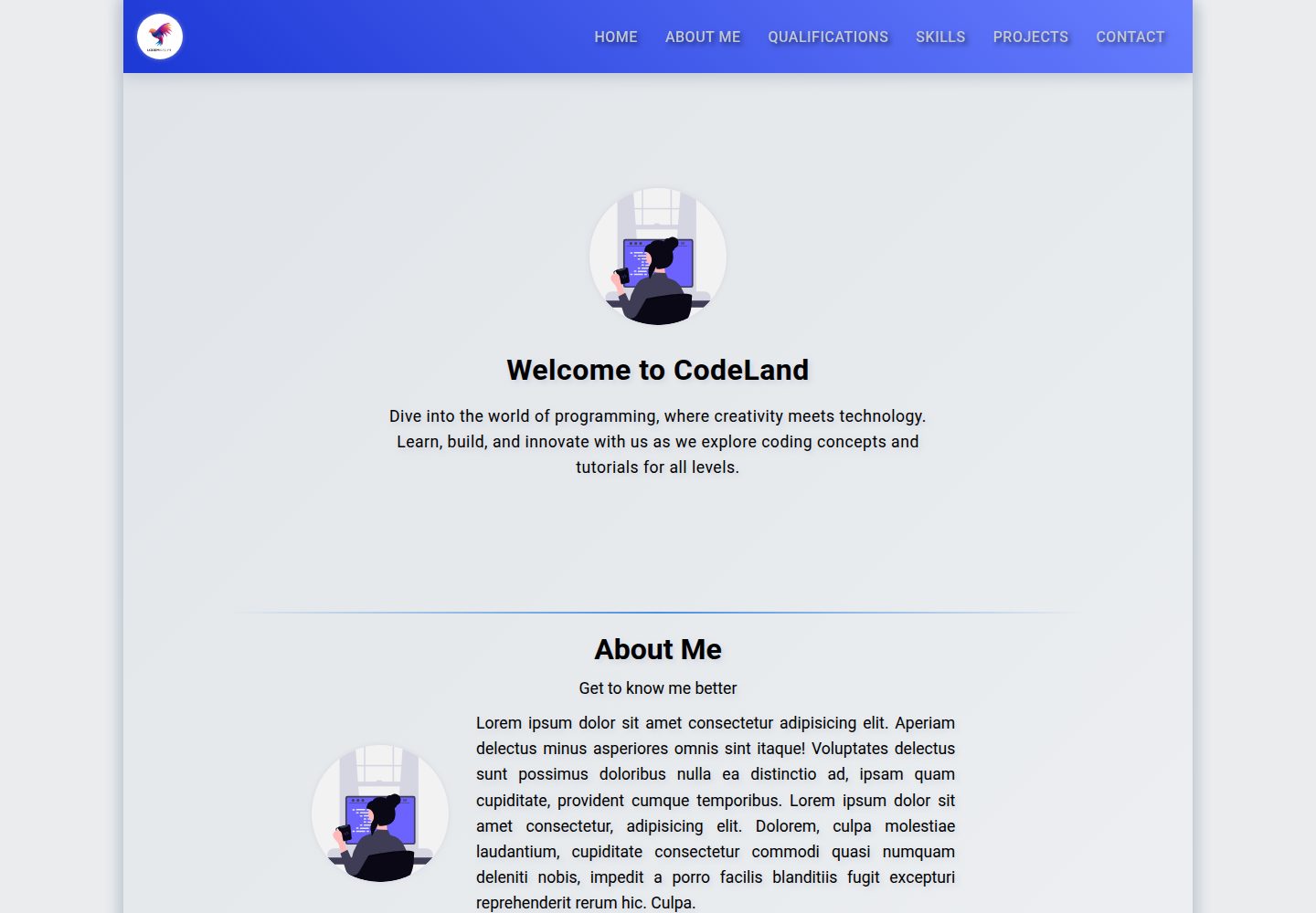 Free-Personal-Portfolio-Website-Template 网站模板截图