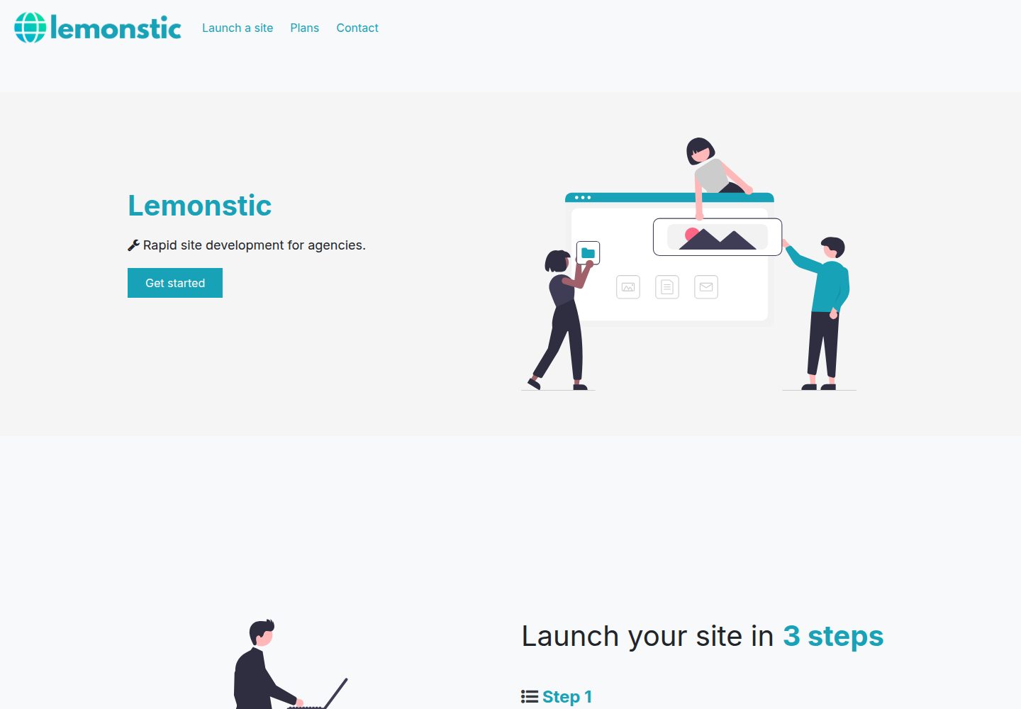 lemonstic 网站模板截图