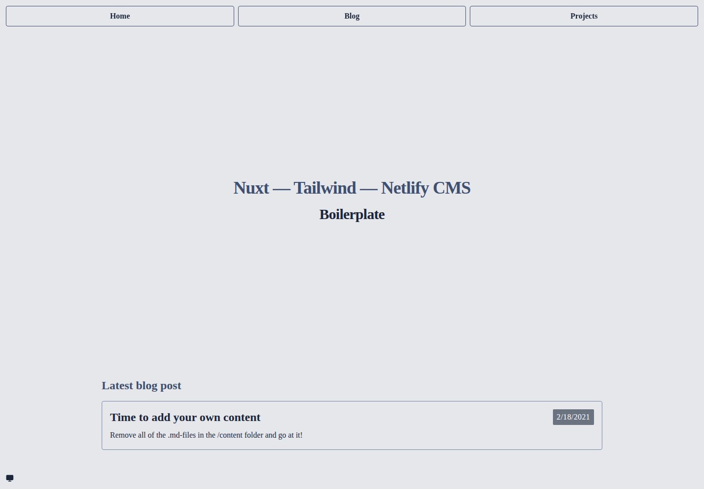 ntn-boilerplate 网站模板截图