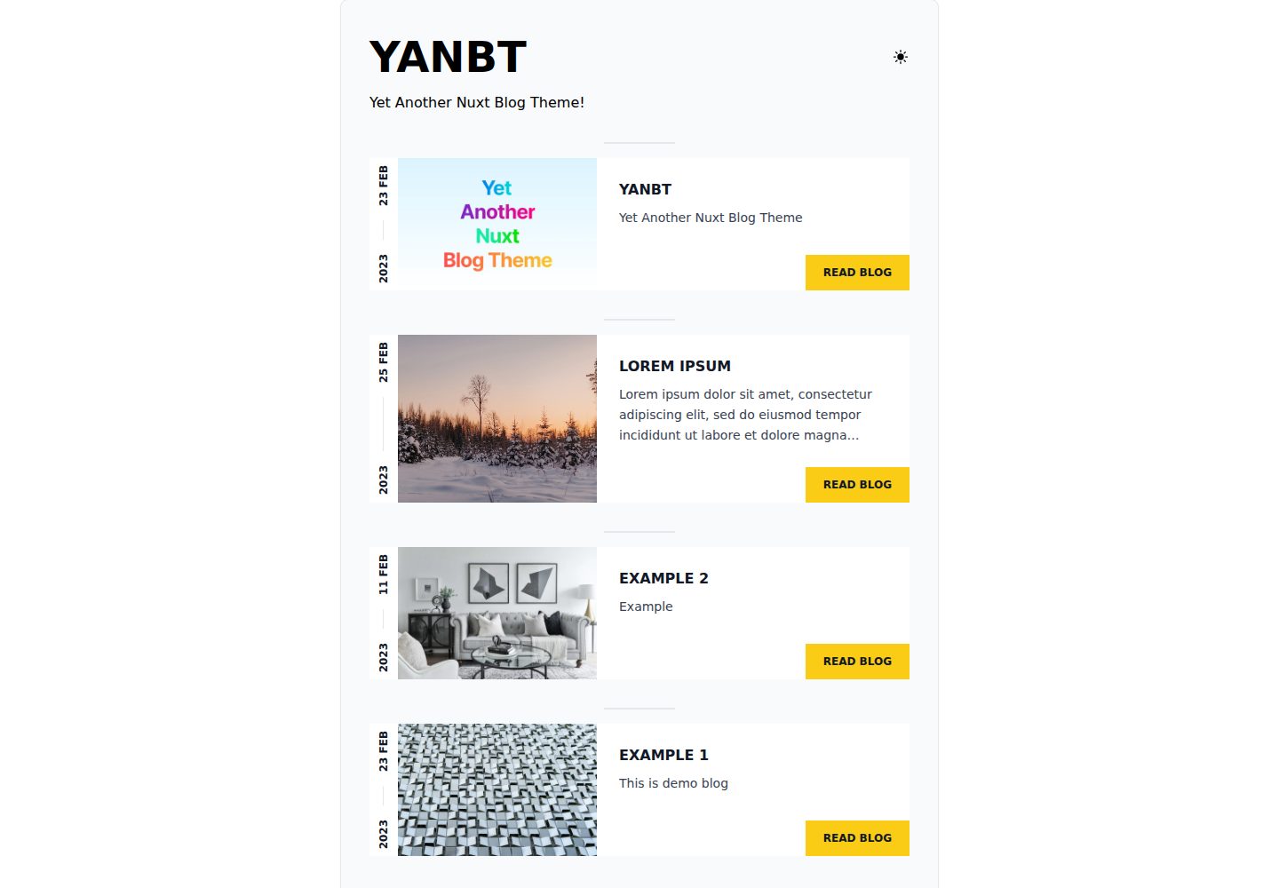 yanbt 网站模板截图