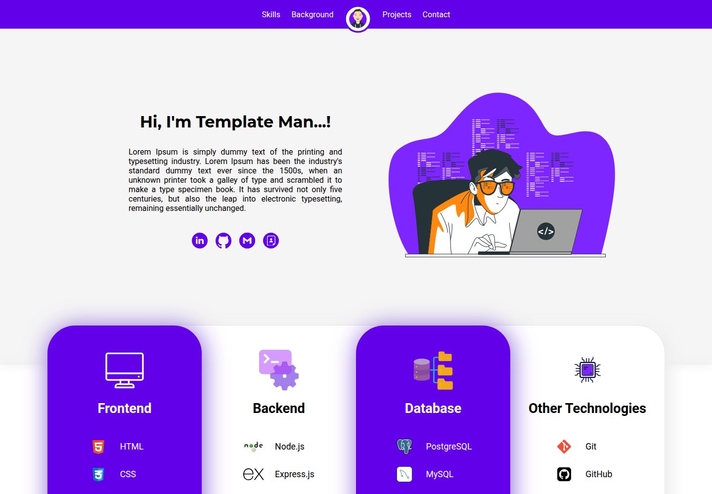 Personal-Website-Template 网站模板截图