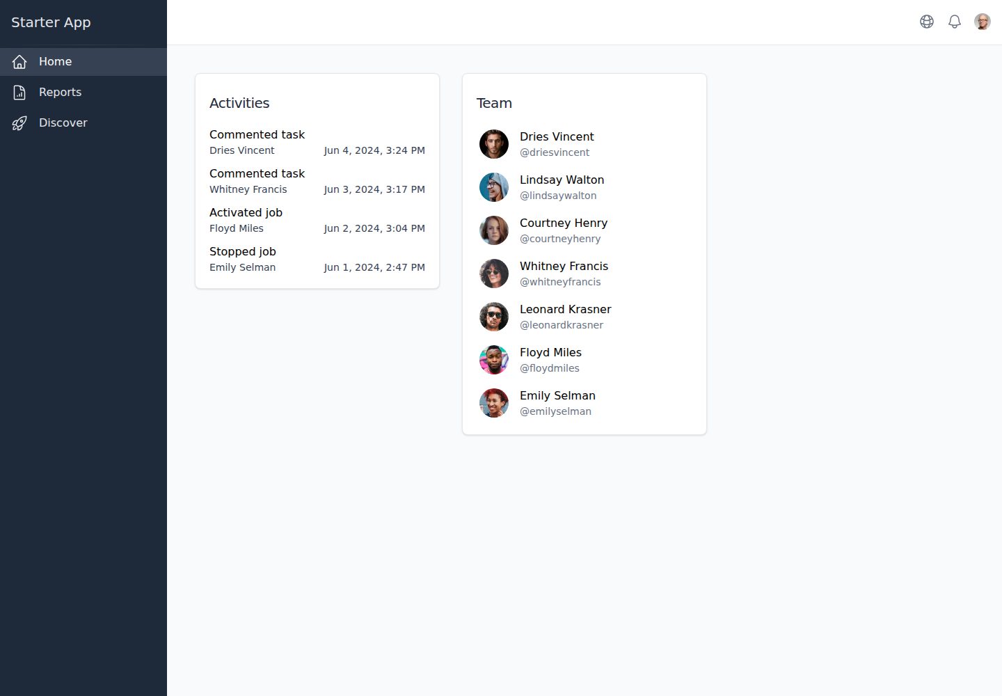 nextjs-i18n-dashboard-template 网站模板截图