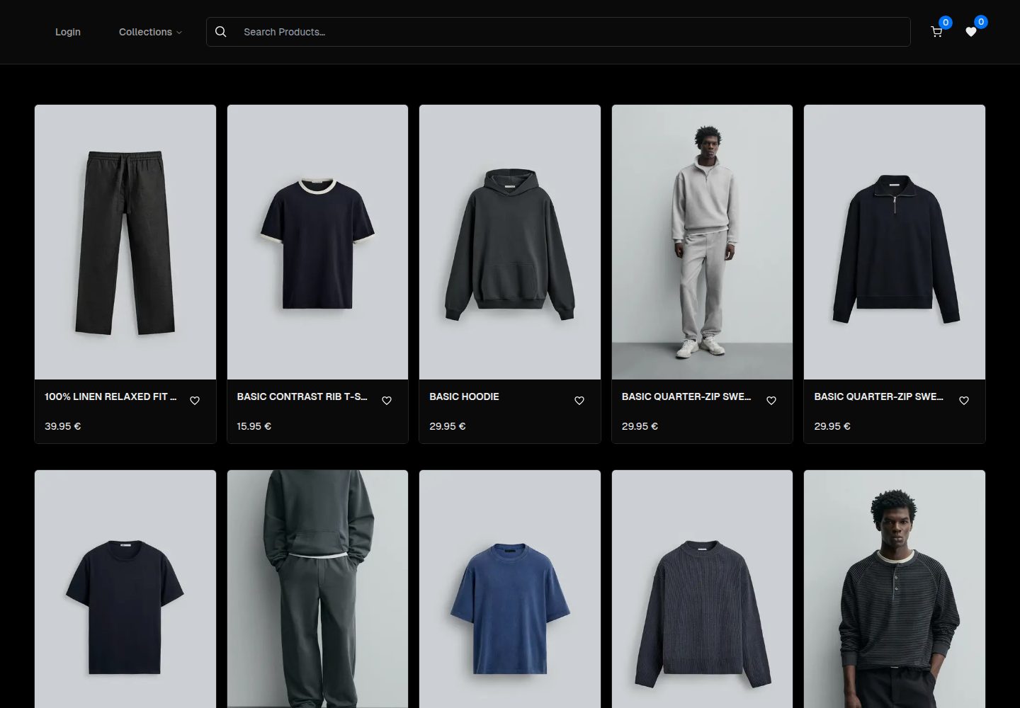 ecommerce-template 网站模板截图