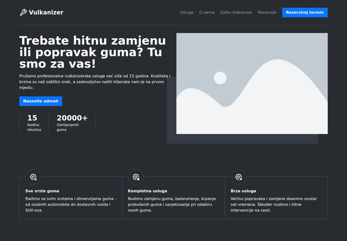 VulkanizerTemplate · Desktop homepage