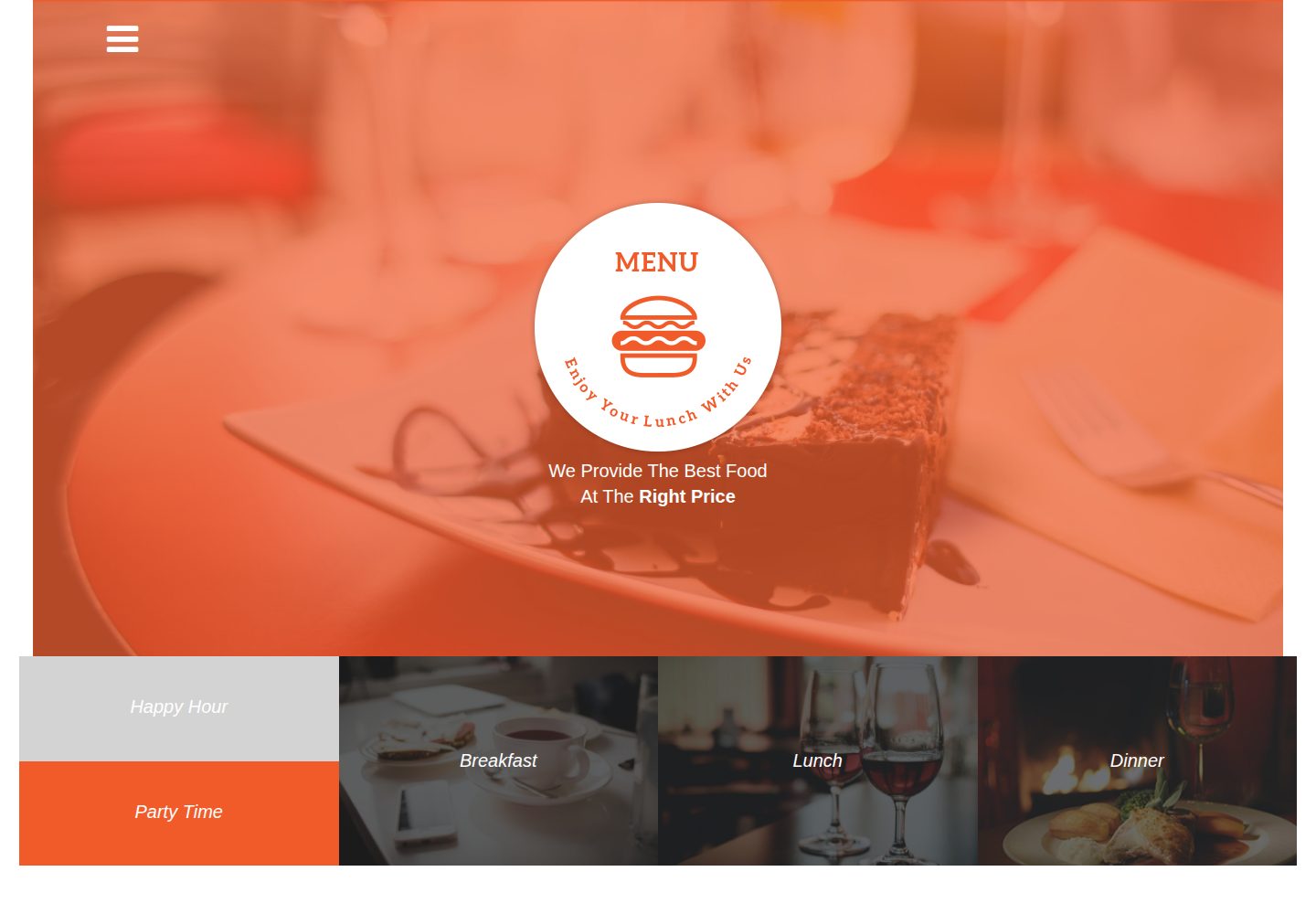 Restaurant-Website-Template 网站模板截图