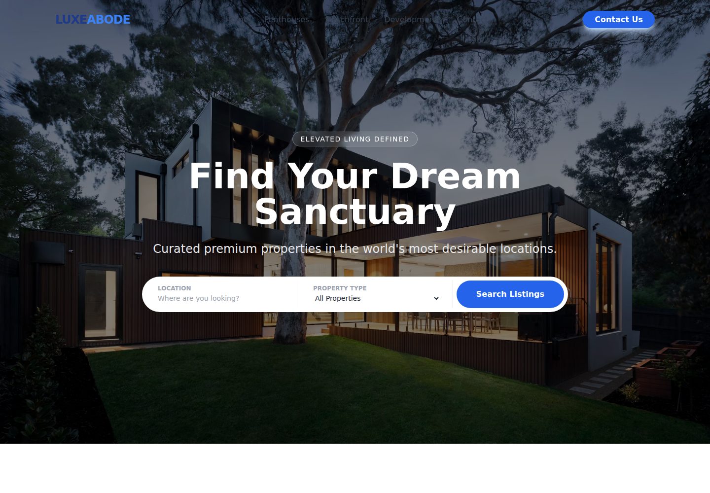 Real-Estate-Template 网站模板截图