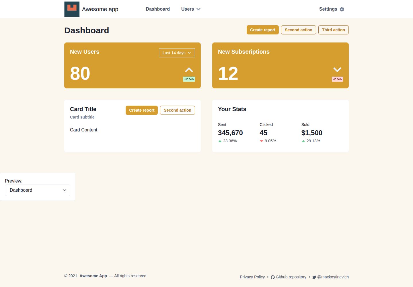 Chakra-UI-Admin-Dashboard-Template 网站模板截图