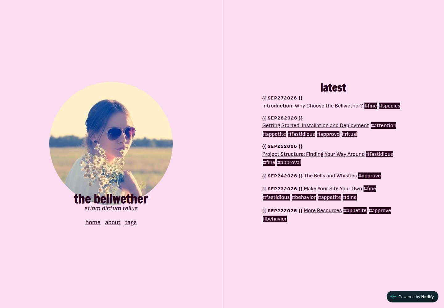the-bellwether · 桌面端首页
