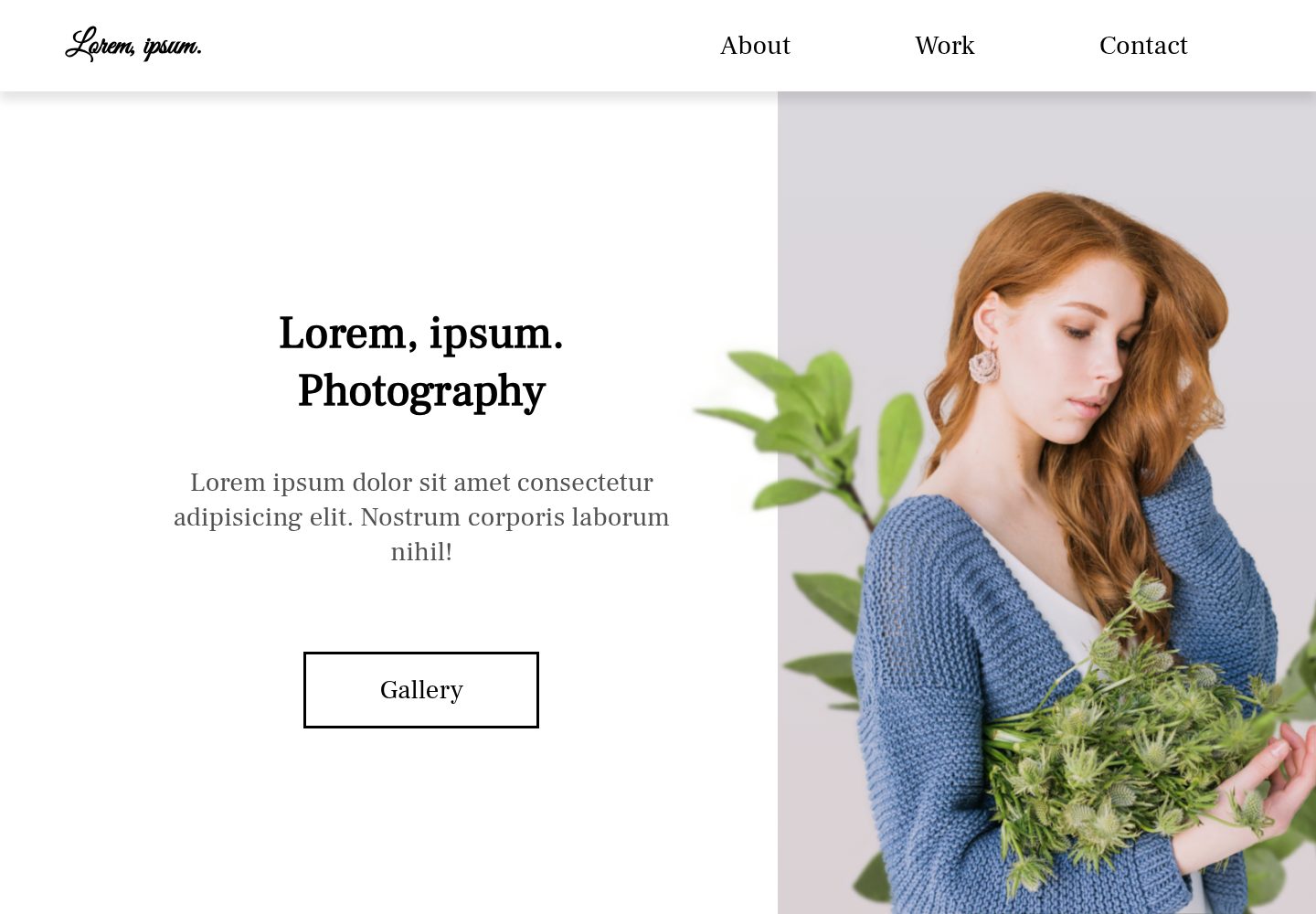 ref-landingpage-photography 网站模板截图