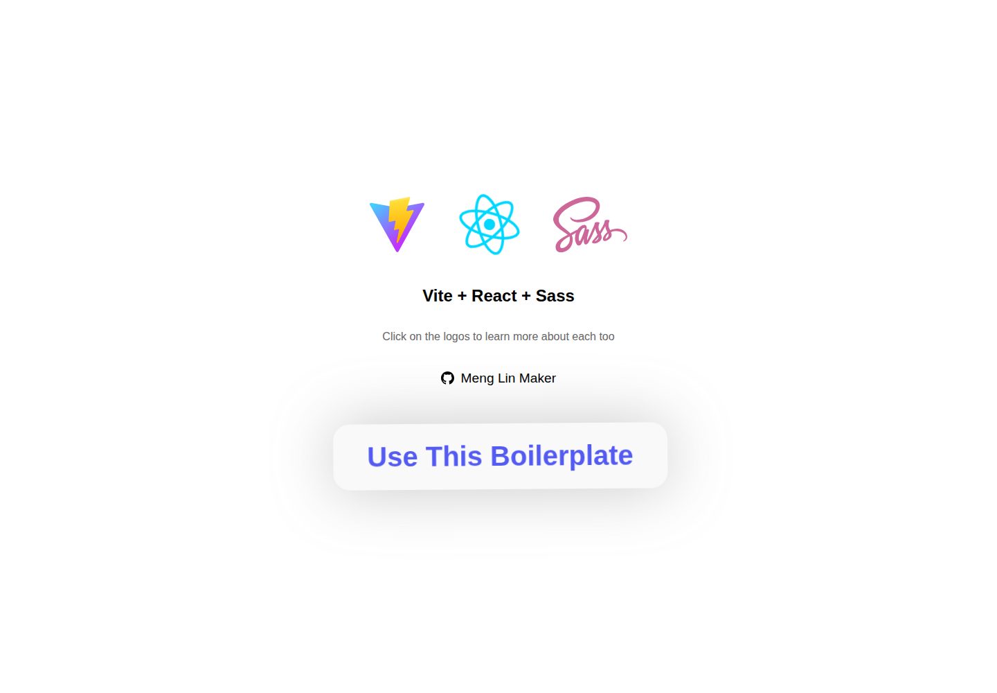 PWA-Vite-React-Boilerplate 网站模板截图