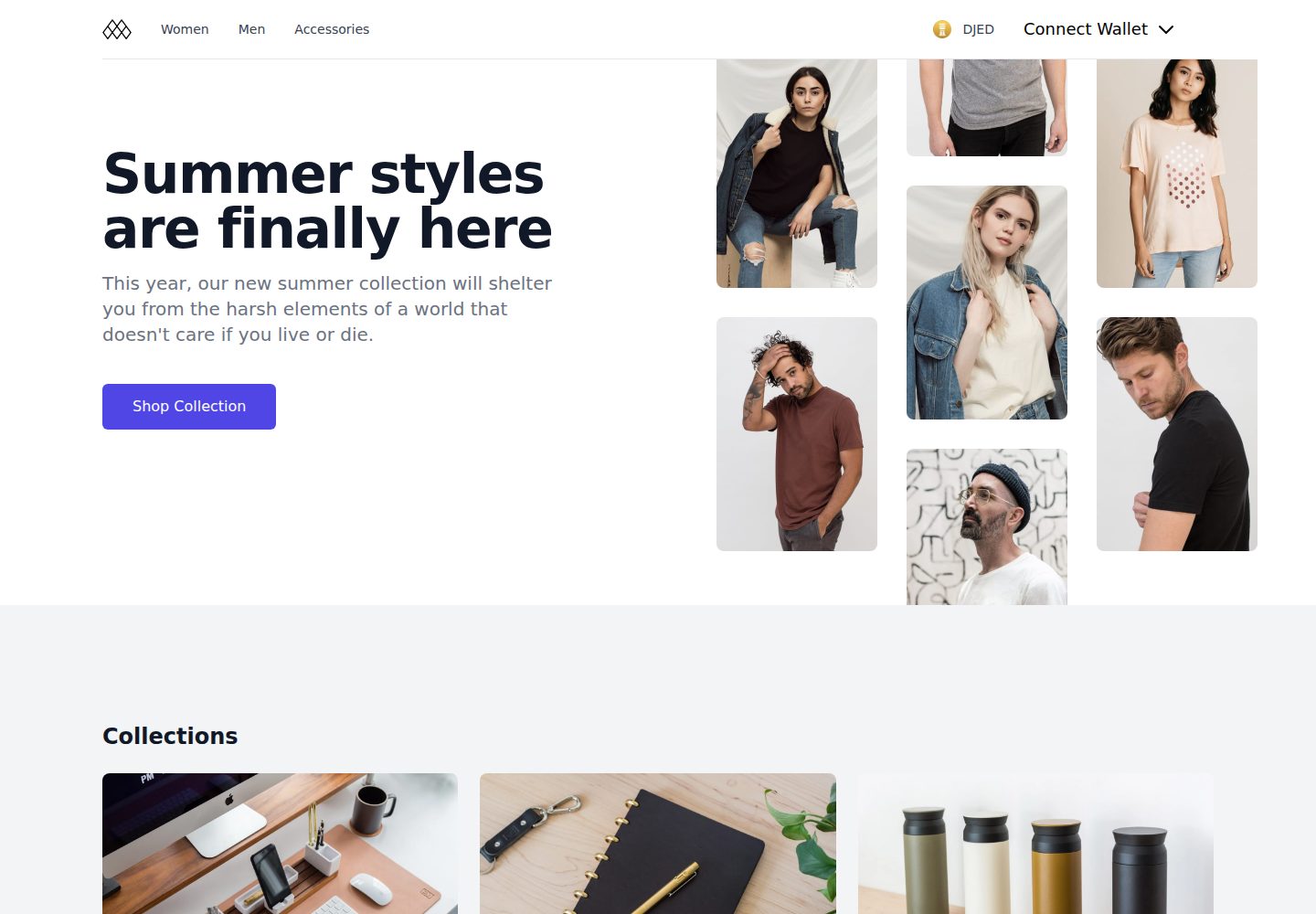 ecommerce-next-ts-template 网站模板截图