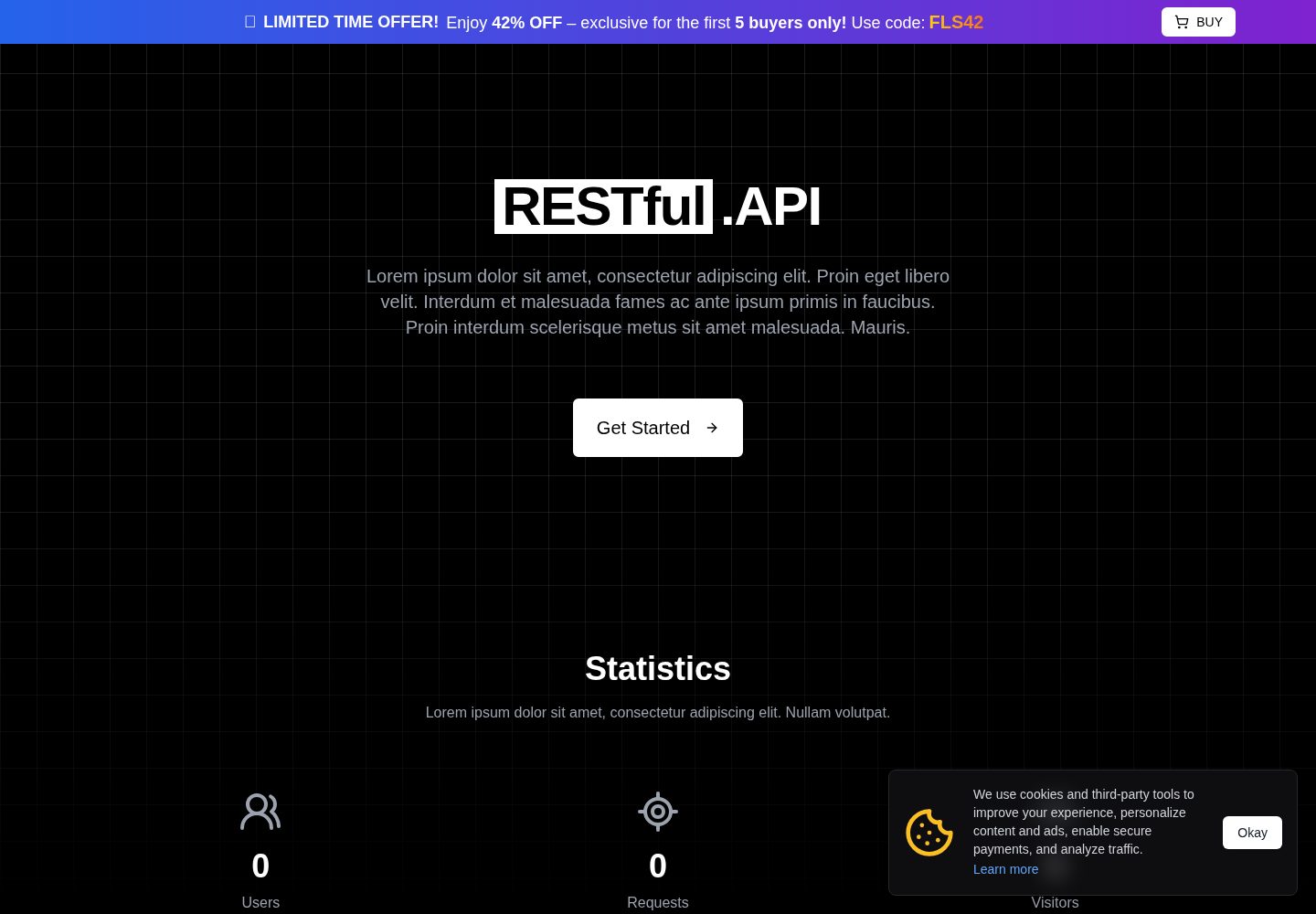 nextjs-api-starter-kit · Desktop homepage