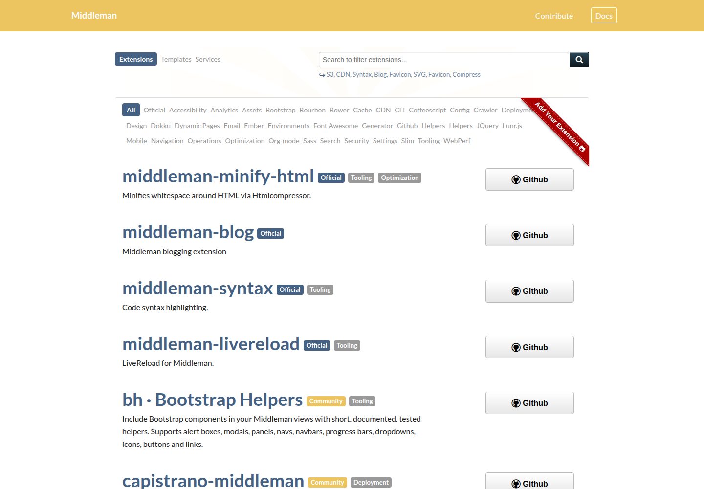 middleman-directory 网站模板截图