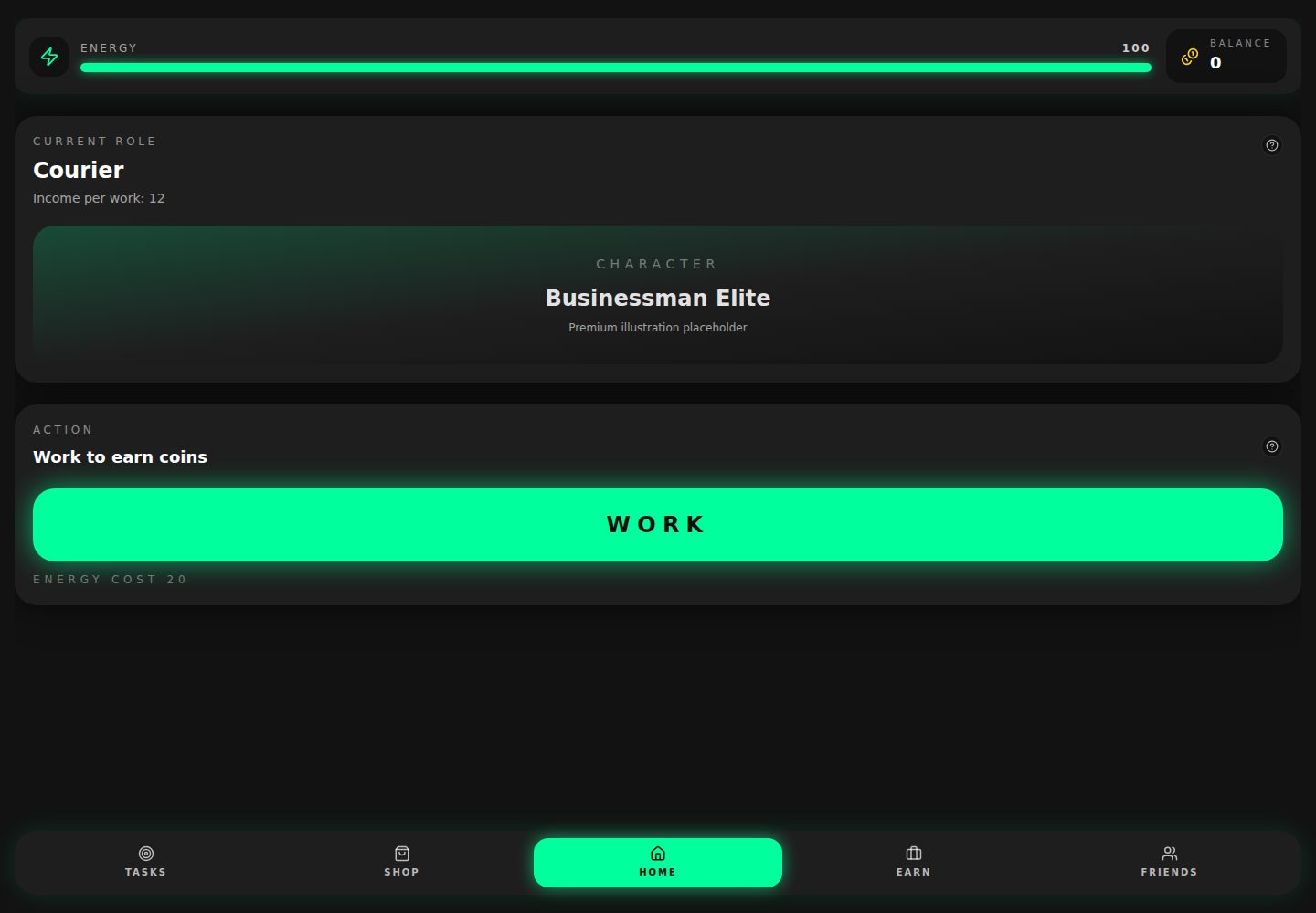 Clicker-Starter-Kit · Desktop homepage