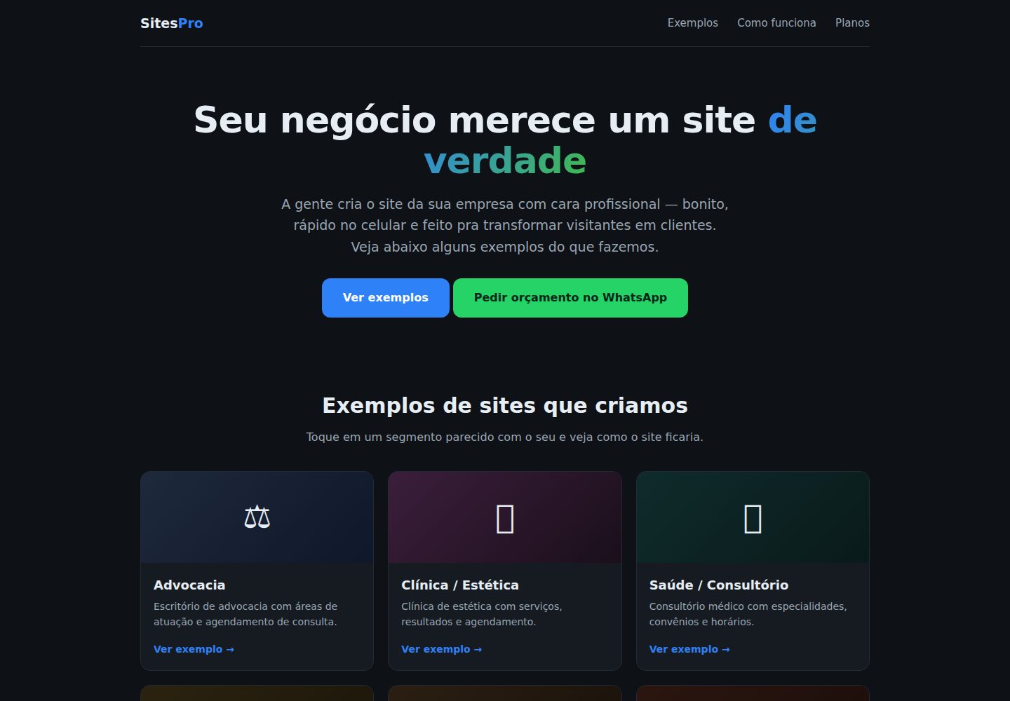 sites-para-profissionais 网站模板截图