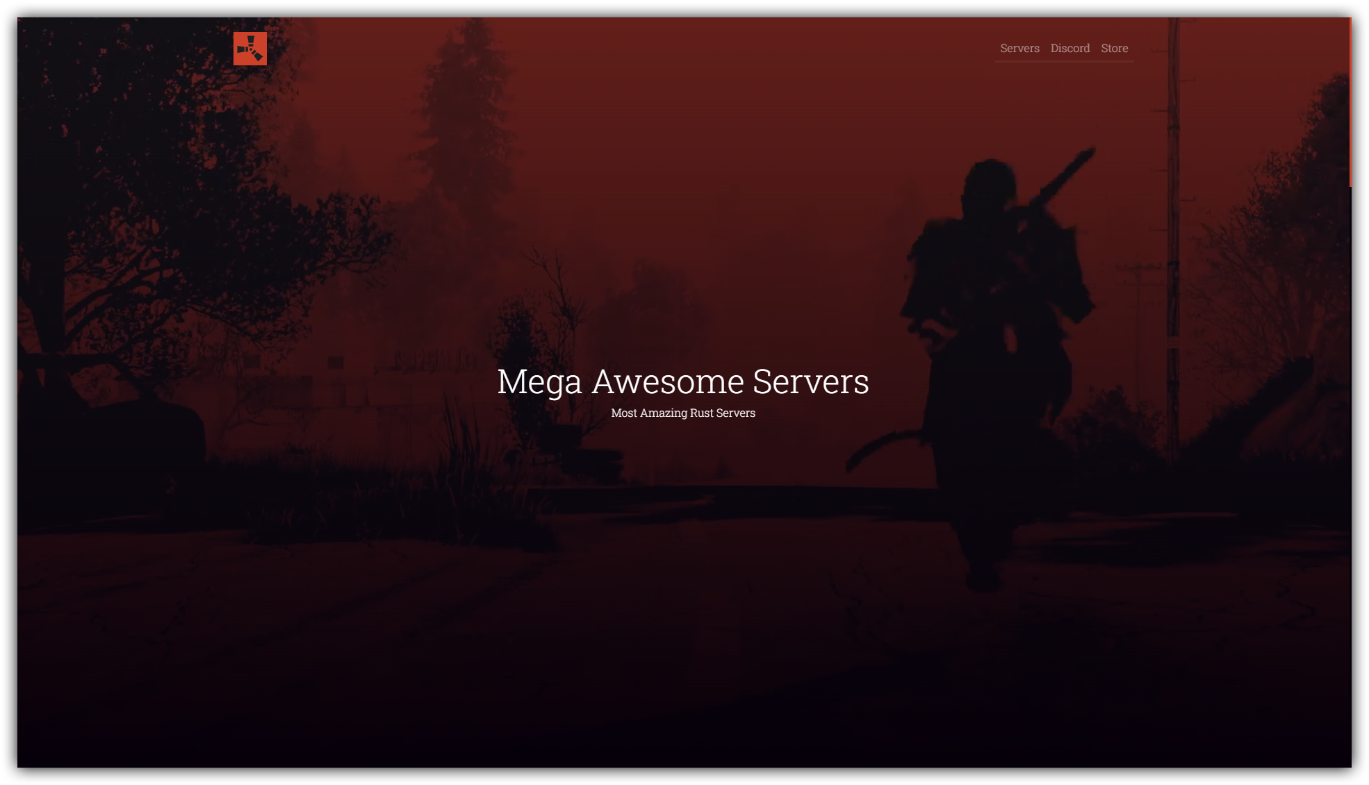 Rust-Server-Website-Template 网站模板截图