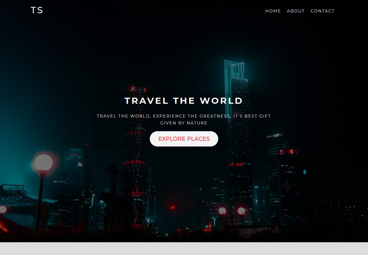 Travel-Website 网站模板截图