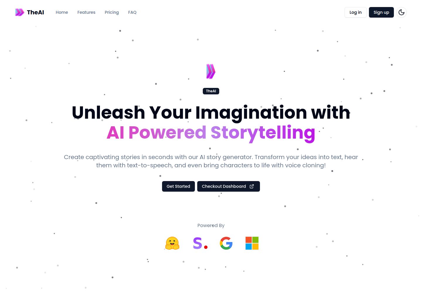 AI-APP-Template 网站模板截图